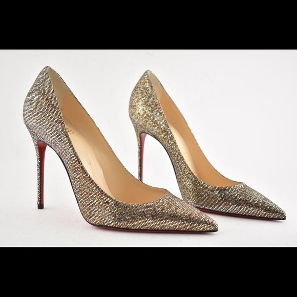 🔥 Christian Louboutin - Decollete Glitter 38 8 - Picture 8 of 8